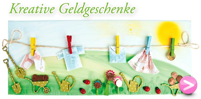 Geldgeschenke f�r Hochzeit und andere Anl�sse basteln