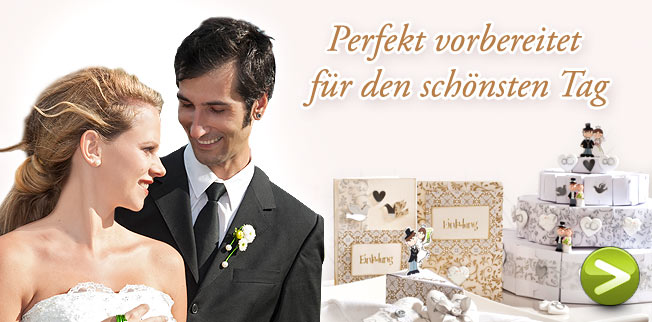 Hochzeit - Perfekt vorbereitet f�r den sch�nsten Tag