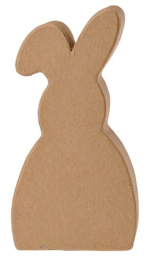 Paper Art Hase Silhouette stehend (220x110x30 mm) - Opitec