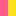 pink - gelb
